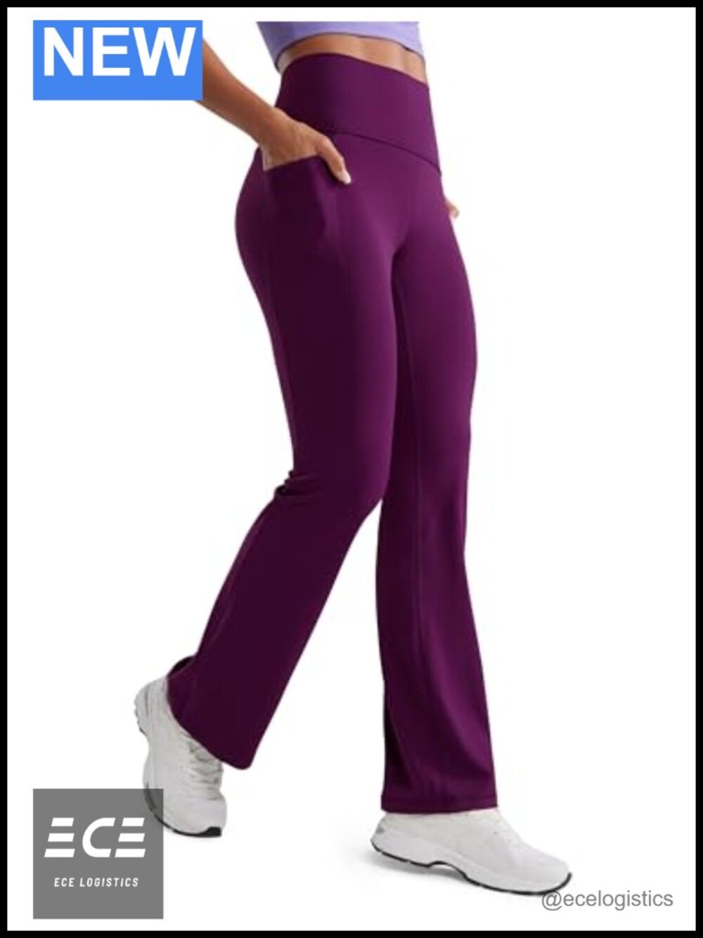 Butterluxe Flare Leggings with Pockets High Rise Bootcut Yoga Pants